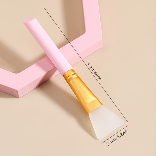 1pc Silicone Face Mask Brushes Soft Silicone Hairless Moisturizers Applicator Beauty Tool For Mud Clay Charcoal DIY Mixed Mask